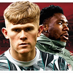 Lewis Hall, Alphonso Davies, Man Utd