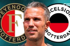 Robin van Persie, Feyenoord, Excelsior Rotterdam