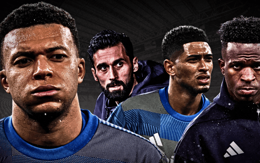 Kylian Mbappe, Alvaro Arbeloa, Jude Bellingham, Vinicius Jr, Real Madrid