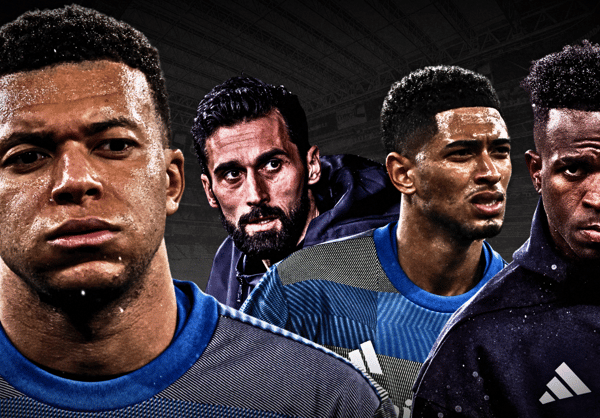 Kylian Mbappe, Alvaro Arbeloa, Jude Bellingham, Vinicius Jr, Real Madrid