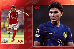 Gabriel Martinelli, Julian Alvarez, Arsenal