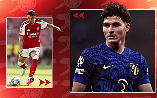 Gabriel Martinelli, Julian Alvarez, Arsenal