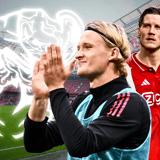 Wout Weghorst, Kasper Dolberg, Ajax