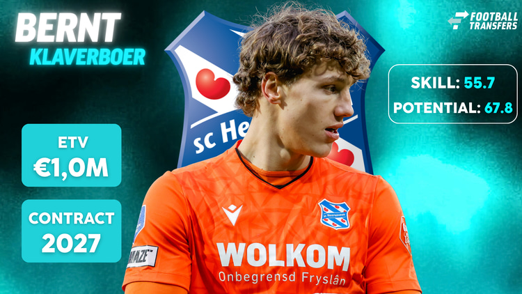 Bernt Klaverboer bij sc Heerenveen