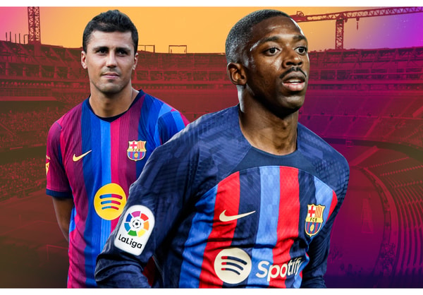 Rodri, Ousmane Dembele - Barcelona's most expensive signings
