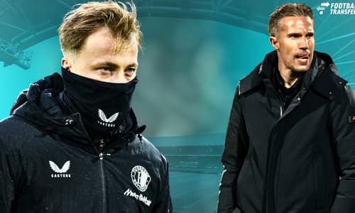 Casper Tengstedt, Robin van Persie, Feyenoord