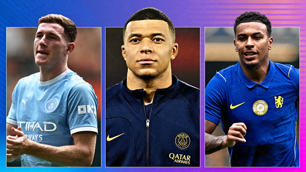 100m players, Elliot Anderson, Kylian Mbappe, Morgan Rogers
