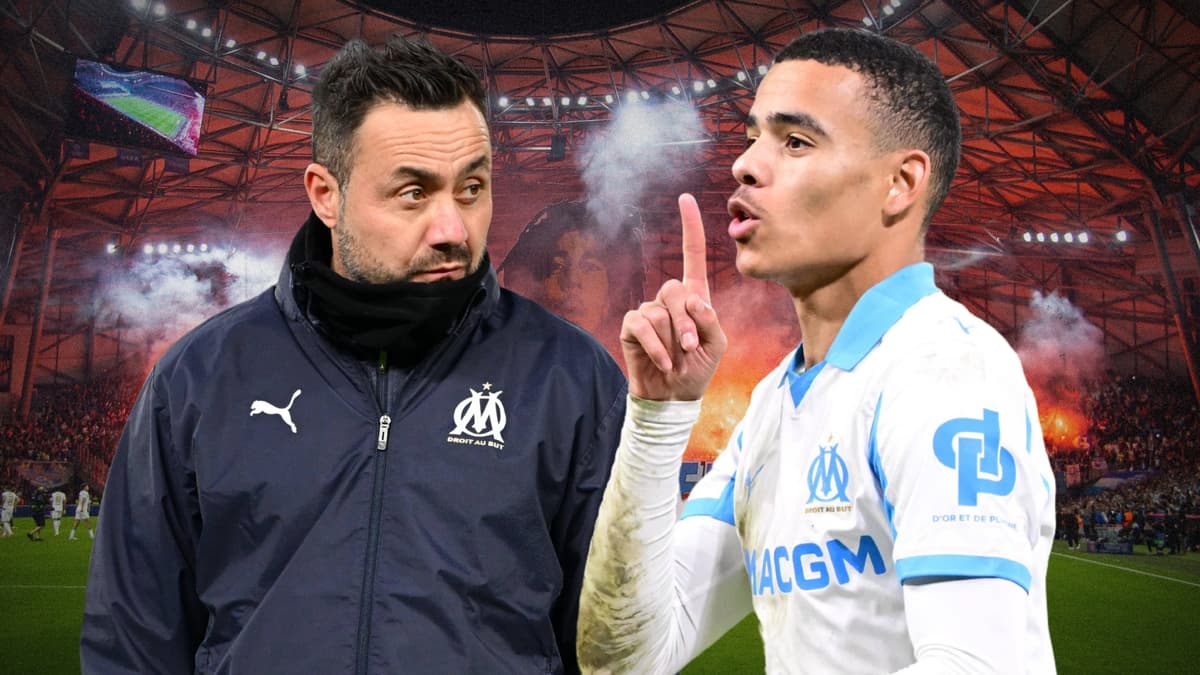 Roberto De Zerbi, Mason Greenwood, Marseille