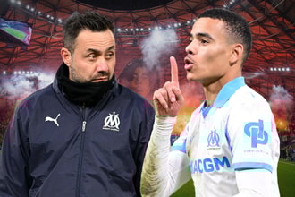 Roberto De Zerbi, Mason Greenwood, Marseille