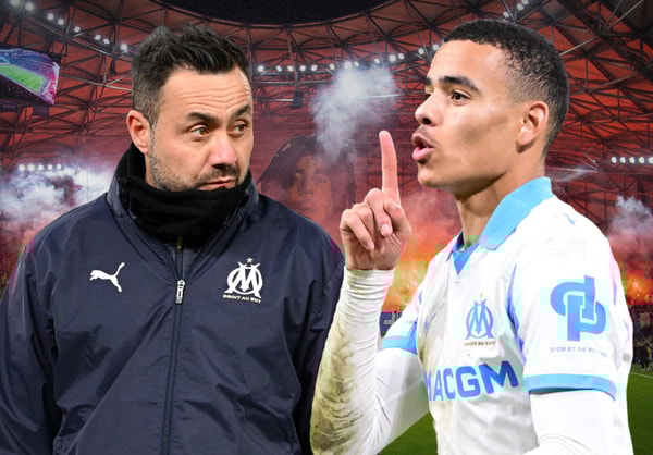 Roberto De Zerbi, Mason Greenwood, Marseille