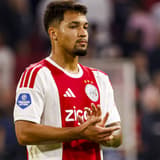 AMSTERDAM - Marcos Leonardo of AFC Ajax after the Eredivisie match between AFC Ajax and PSV Eindhoven at the Johan Cruijff ArenA on 05 September 2026 in Amsterdam, the Netherlands. WART BRINKERHOF ANP Eredivisie 2026 27 xVIxANPxSportx xMarcelxterxBa...