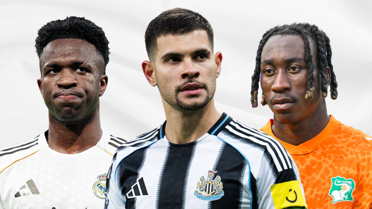 Vinicius Jr, Bruno Guimaraes, Yan Diomande