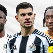Vinicius Jr, Bruno Guimaraes, Yan Diomande