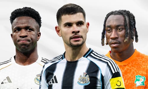 Vinicius Jr, Bruno Guimaraes, Yan Diomande
