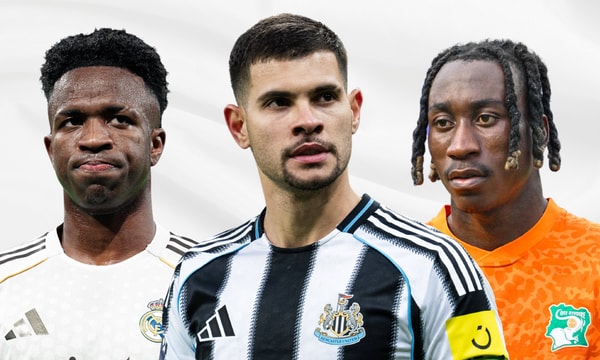 Vinicius Jr, Bruno Guimaraes, Yan Diomande