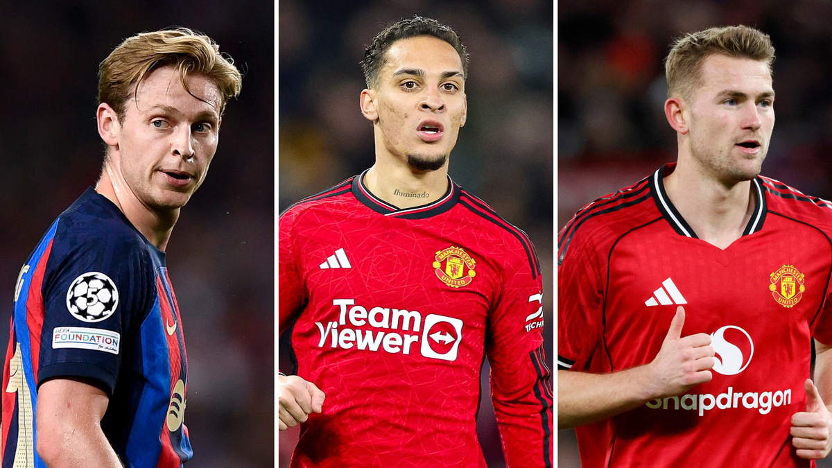 Antony, Frenkie de Jong, De Ligt