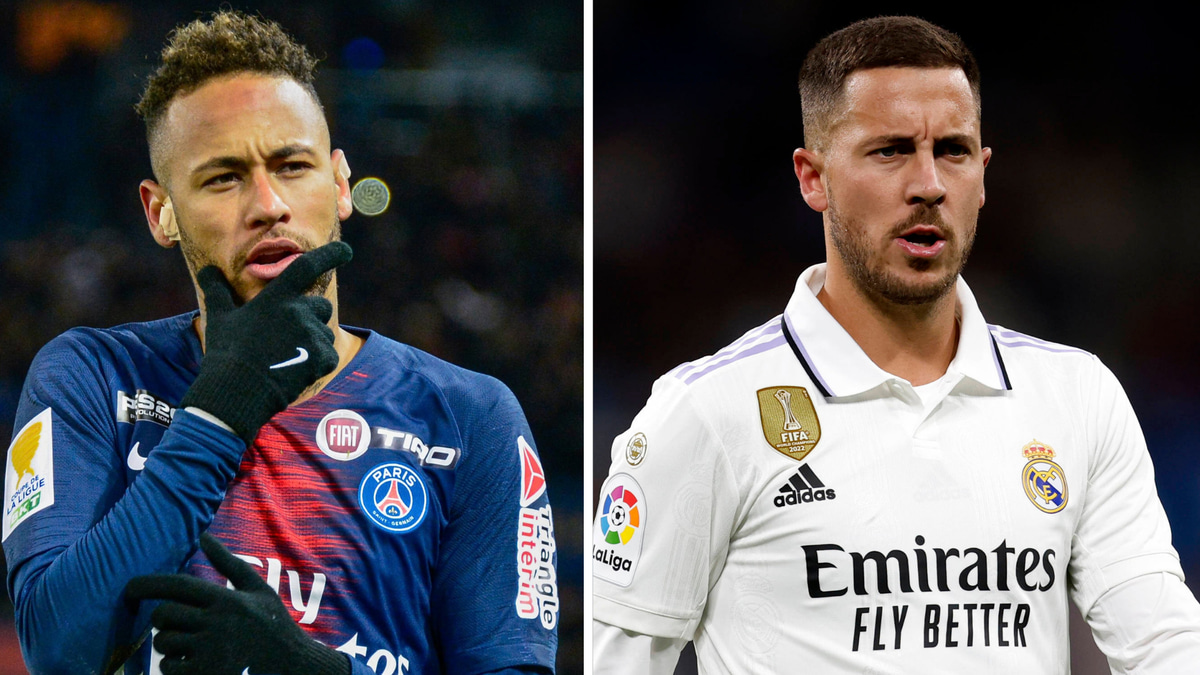 Neymar, Eden Hazard