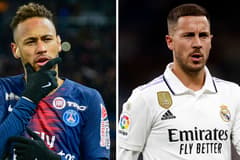 Neymar, Eden Hazard