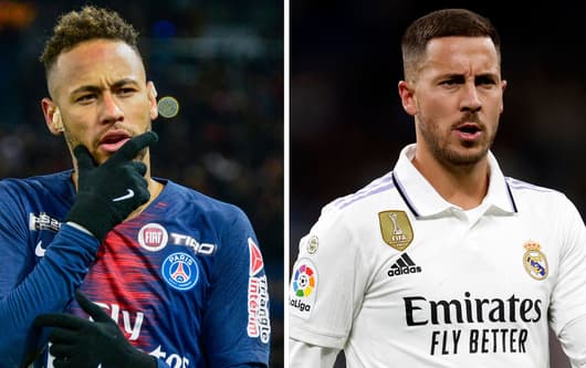 Neymar, Eden Hazard