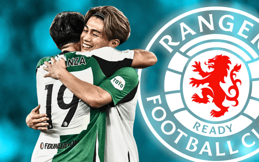 Ayase Ueda, Julián Carranza, Rangers FC