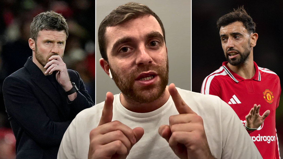 Fabrizio Romano, Michael Carrick, Bruno Fernandes, Man Utd