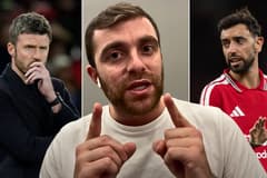 Fabrizio Romano, Michael Carrick, Bruno Fernandes, Man Utd
