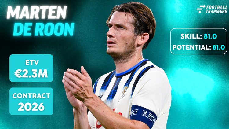 Marten de Roon bij Atalanta