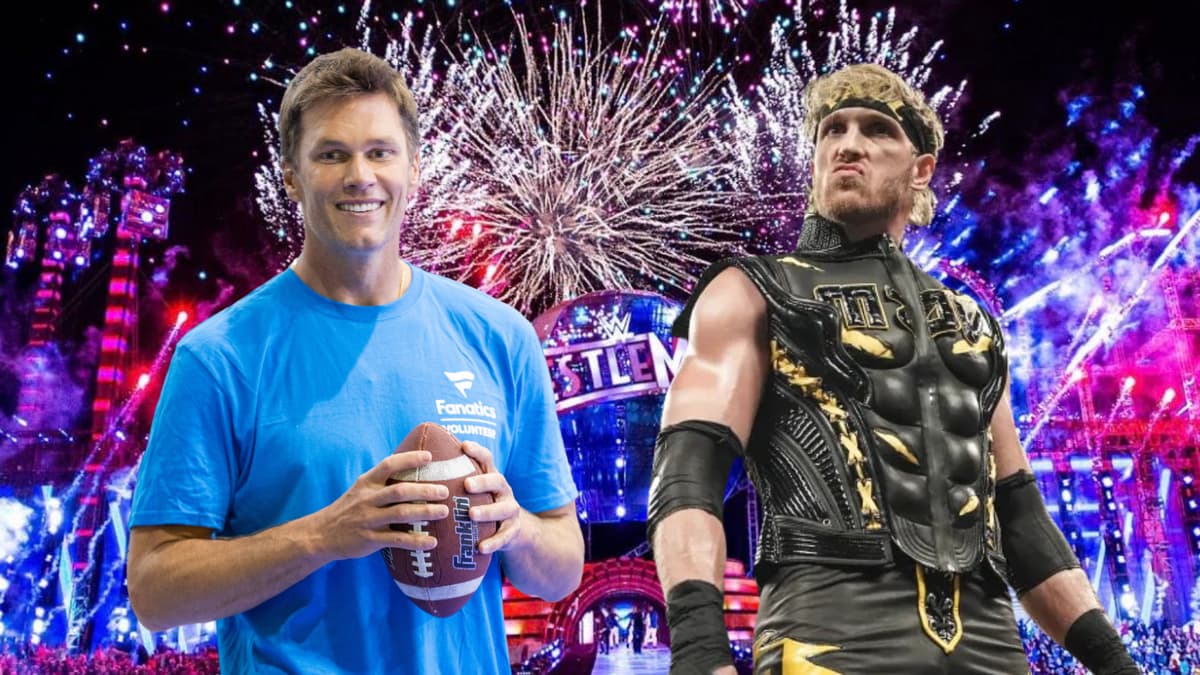 Tom Brady, Logan Paul, Wrestlemania