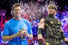 Tom Brady, Logan Paul, Wrestlemania
