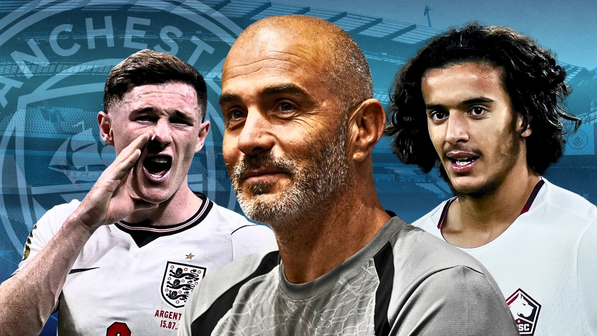 Elliot Anderson, Enzo Maresca, Ayyoub Bouaddi, Man City