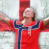 Erling Haaland, Norway, England