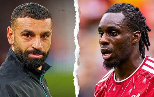 Mohamed Salah, Jeremie Frimpong, Liverpool