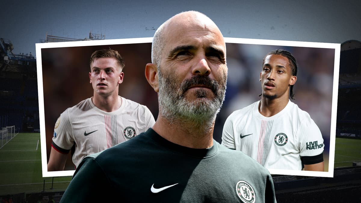 Enzo Maresca, Liam Delap, Joao Pedro, Chelsea