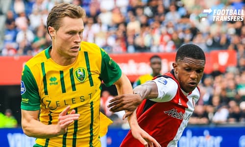ROTTERDAM , 30-08-2026. Stadion de Kuip , season 2026 2027 , Dutch Eredivisie Football , match between Feyenoord and ADO Den Haag , picture shows, Milan Hokke and Givairo Read Feyenoord - ADO  x206244596x Copyright: