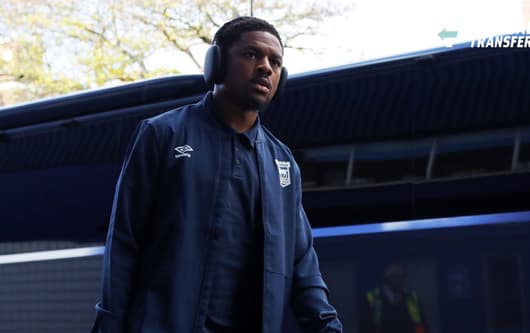 Queens Park Rangers v Ipswich Town, London, UK - 01 Nov 2025 Chuba Akpom of Ipswich Town during the Sky Bet Championship match between Queens Park Rangers and Ipswich Town at Loftus Road Stadium, London on 01 November 2025 ( London Loftus Road Stadi...