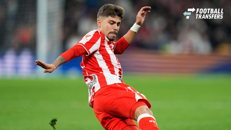 Álex Pozo in actie namens UD Almería.