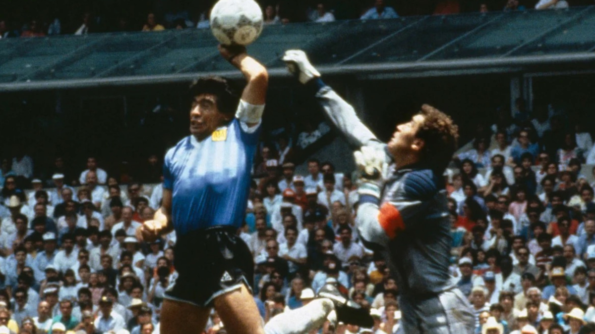 Maradona, Hand of God