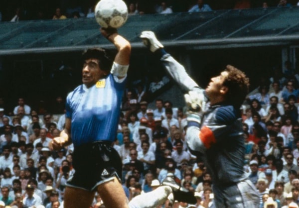 Maradona, Hand of God