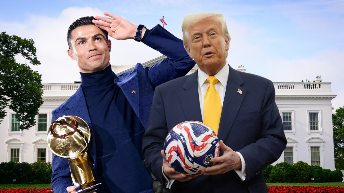 Cristiano Ronaldo, Donald Trump