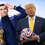Cristiano Ronaldo, Donald Trump