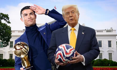 Cristiano Ronaldo, Donald Trump