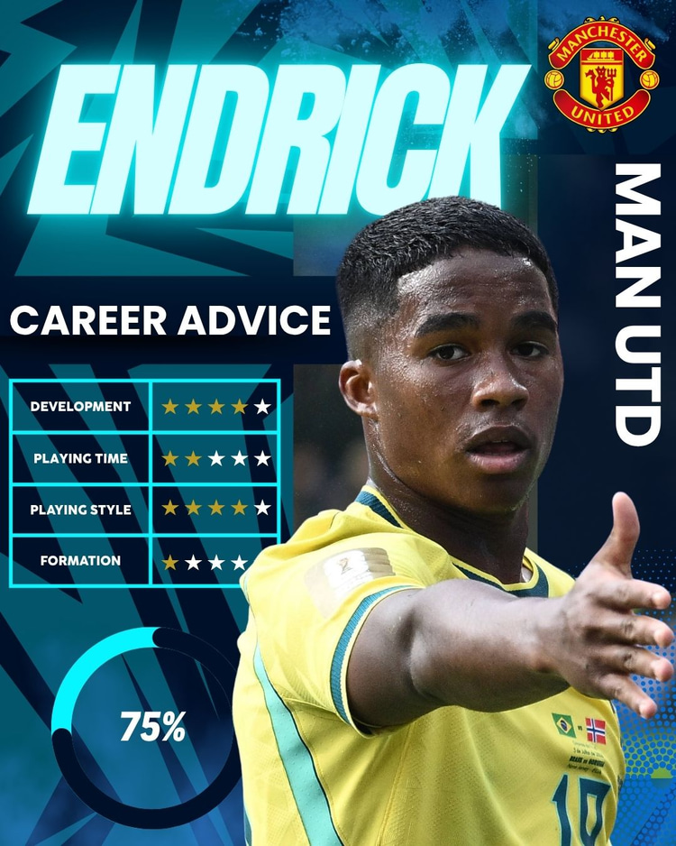 Endrick, Man Utd, Career Advice, September 2026