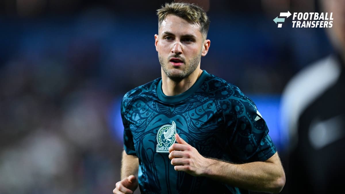 RECORD DATE NOT STATED IV CONCACAF NATIONS LEAGUE 2024-2025 Canada vs Mexico Santiago Gimenez of Mexico during the Semifinal match between Canada and Mexican national team, Nationalteam (Mexico) as part Final Four of the Concacaf Nations League 2024...