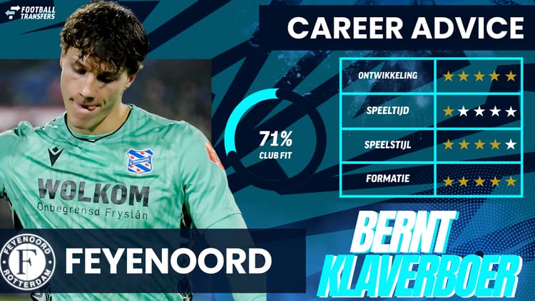 Bernt Klaverboer, sc Heerenveen, Career Advice