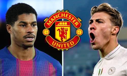 Marcus Rashford, Rasmus Hojlund, Man Utd, 2025/26