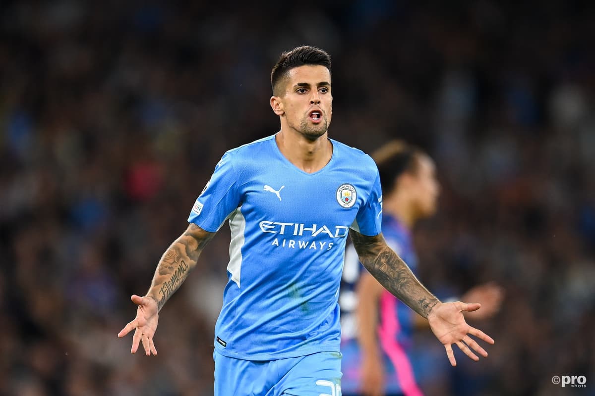 Man City defender Joao Cancelo
