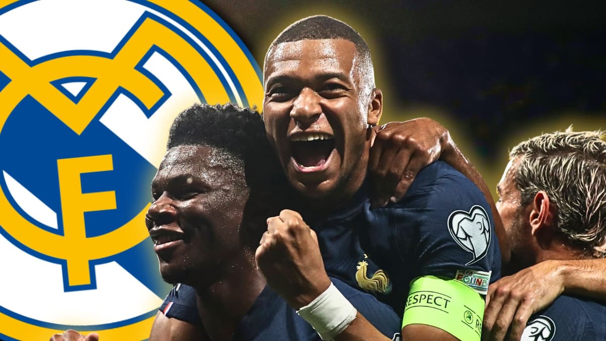 Aurelien Tchouameni, Kylian Mbappe, Real Madrid