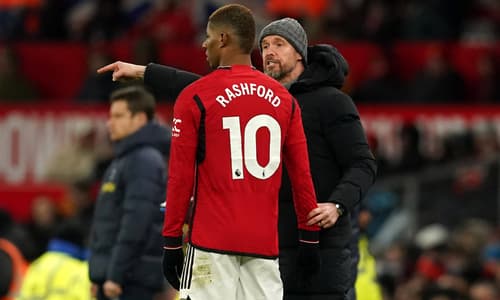 Marcus Rashford, Erik ten Hag, Man Utd, 2023/24