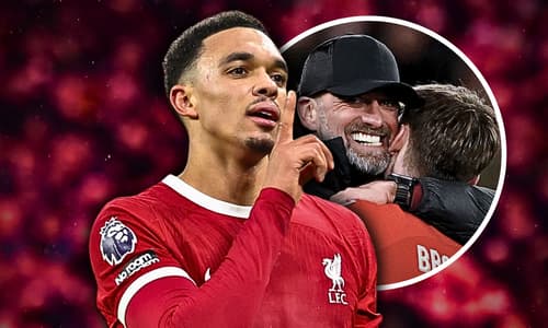 Trent Alexander-Arnold, Jurgen Klopp, Conor Bradley, Liverpool