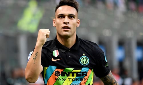 Inter striker Lautaro Martinez